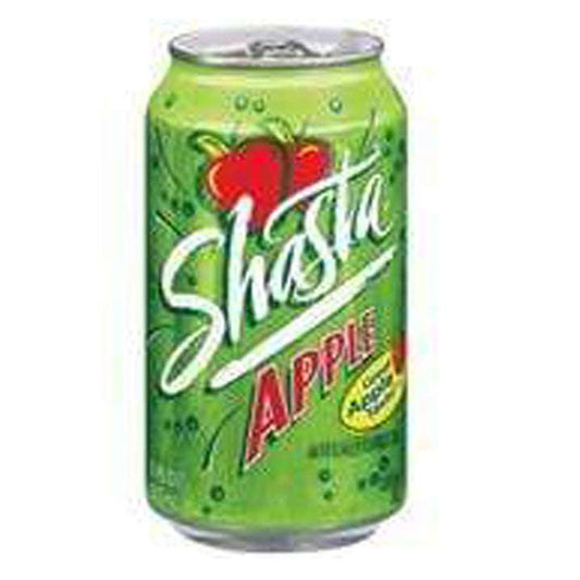 SHASTA  APPLE 12OZ/24CT