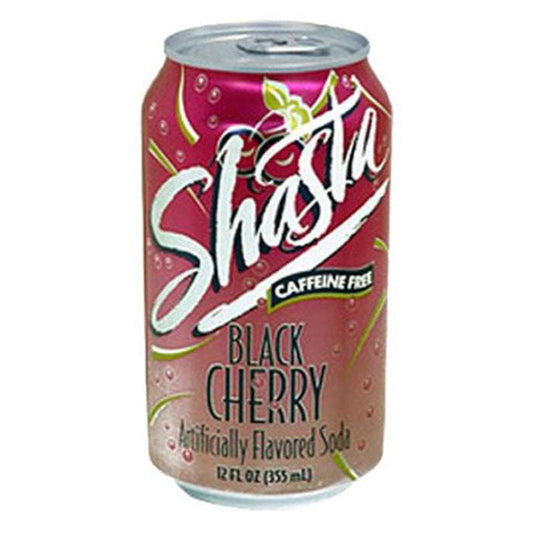 SHASTA BLACK CHERRY 120Z/24PK