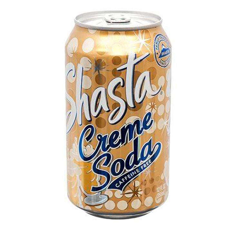 SHASTA CREME SODA 12OZ/24CT
