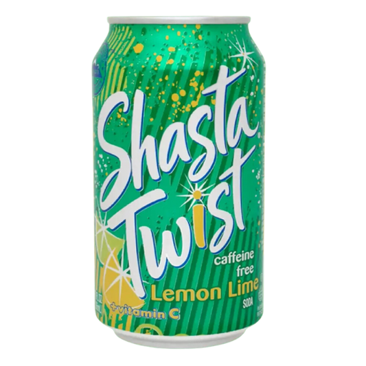 SHASTA LEMON LIME TWIST 12OZ/24CT
