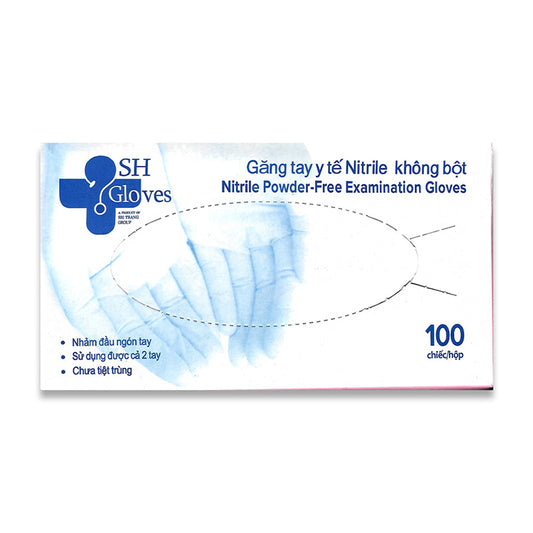 SH EXAMINATION GLOVES LARGE 100CT