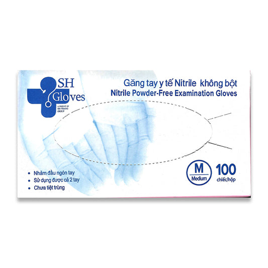 SH EXAMINATION GLOVE MEDIUM 100CT
