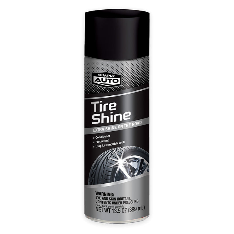 SIMPLY AUTO TIRE FOAMING SPRAY 12CT