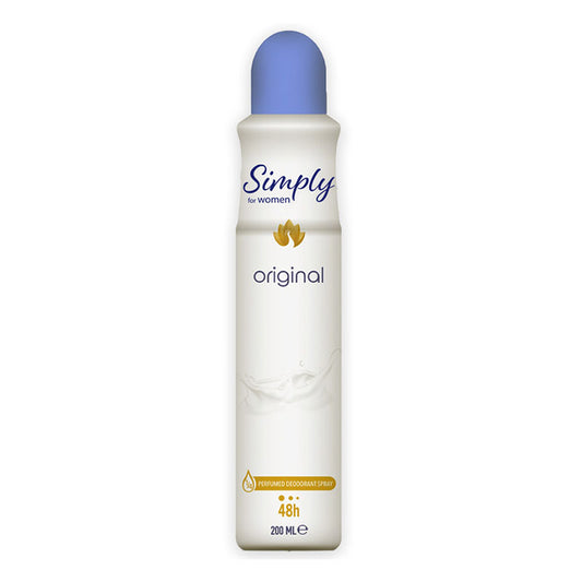 SIMPLY DEODORANT 200ML ORIGINAL