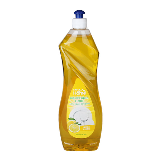 SIMPLY FOR HOME DISHWASH LIQUID LEMON 25OZ/1CT