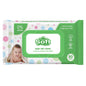 SIMPLY SOFT BABY WIPES GREEN - 80CT