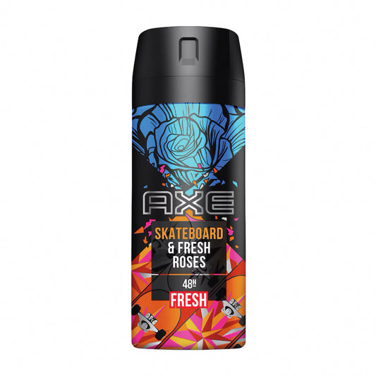 AXE SKATEBOARD & ROSES 150ML/1CT