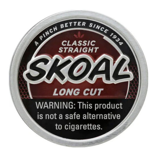 SKOAL STRAIGHT LONG CUT 5CT
