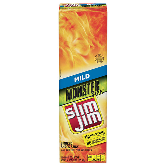 SLIM JIM MONSTER MILD 18CT