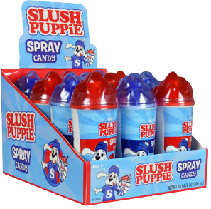 ICEE SLUSH PUPPY SPRAY CANDY 12C