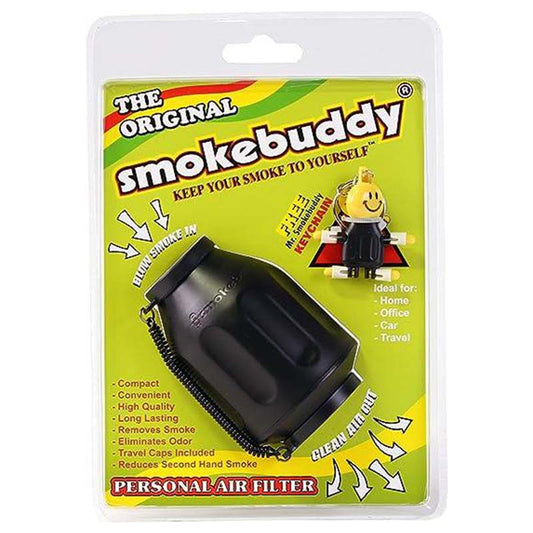 SMOKE BUDDY BLACK LARGE 1CT