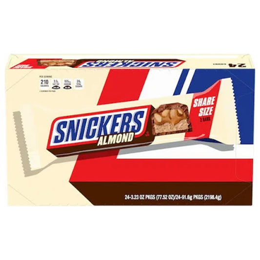 SNICKERS ALMOND KING SIZE 24CT