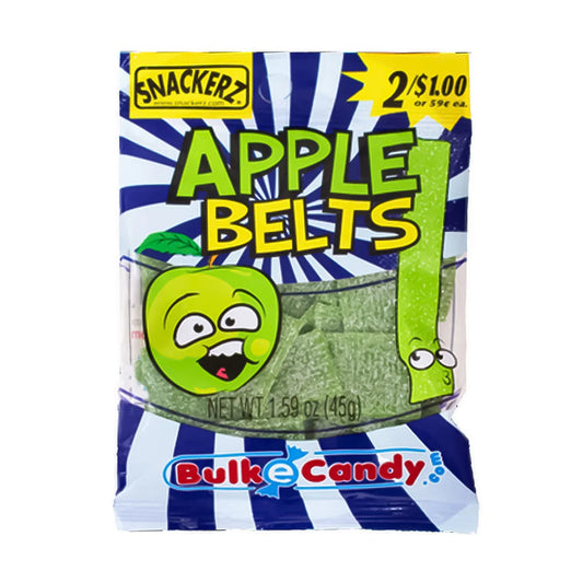 SNACKERZ APPLE BELTS 2/$1 12CT