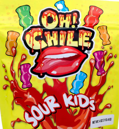 OH! CHILE SOUR KIDS12CT