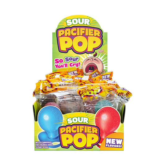 SOUR PACIFIER POP 12CT