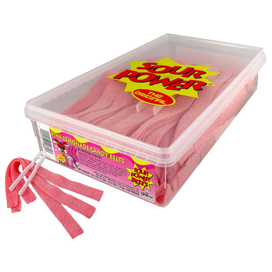 SOUR POWER BELT STRAWBER 150CT