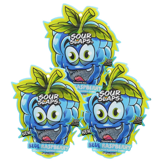 SOUR SLAPS BLUE RASPBRRY 12CT