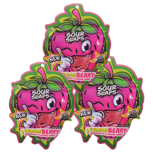 SOUR SLAPS STRAWBERRY 12CT