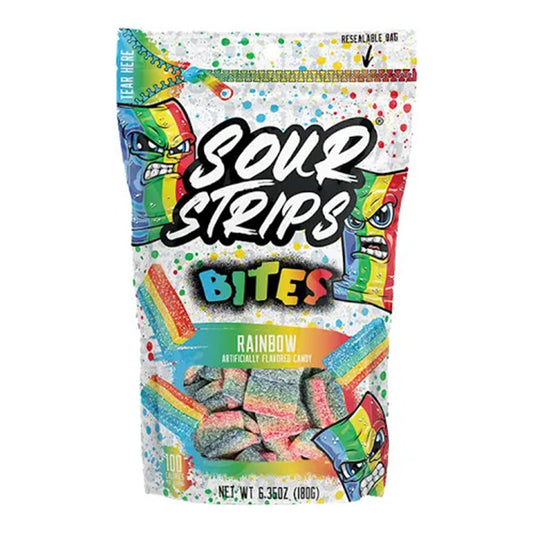 SOUR STRIPS RAINBOW 3.4OZ