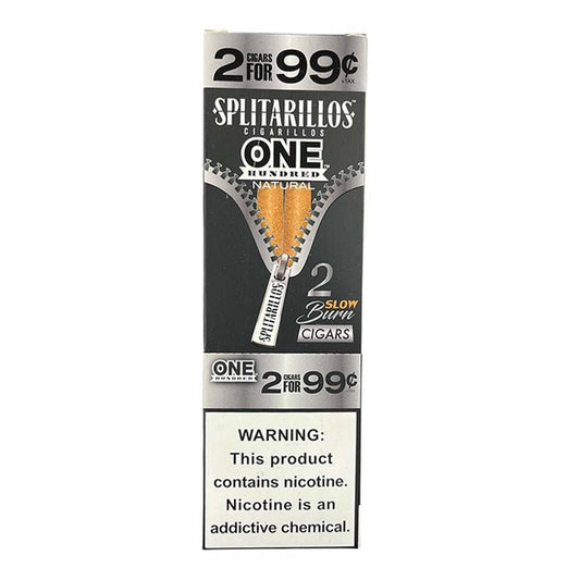 SPLITAR. 2/99 ONE HUND NAT 15CT