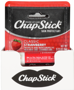 CHAPSTICK STRAWBERRY 12CT