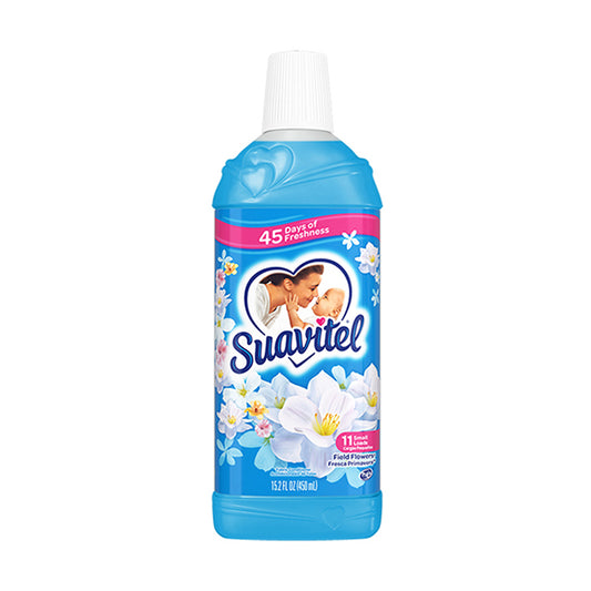 SUAVITEL FABRIC SOFTENER PRIMAVRA (BLUE) 450ML