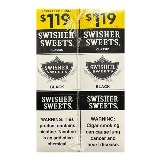 SWISHER S. BLACK PCH 2/1.19