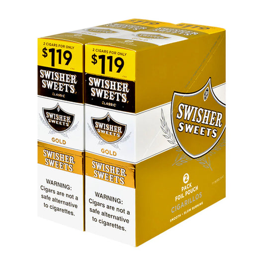 SWISHER GOLD POUCH 2/1.19
