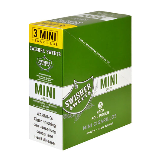 SWISHER MINI POUCH GREEN