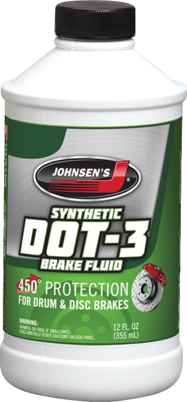 JOHNSENS BRAKE FLUID DOT3 12/12OZ