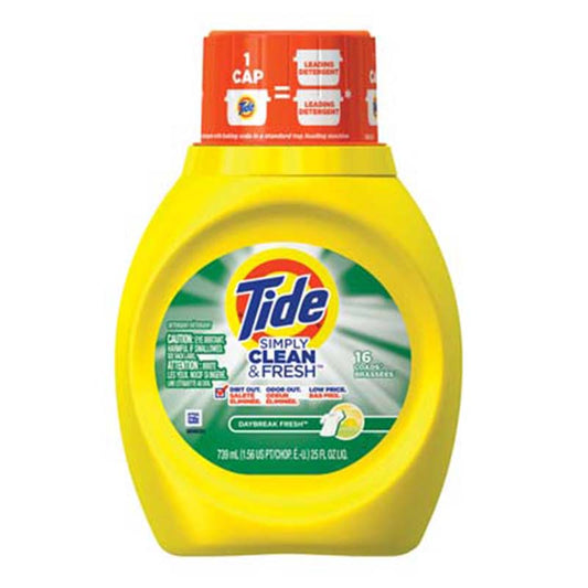 TIDE LIQUID DETERGENT DAYBREAK FRESH 25OZ