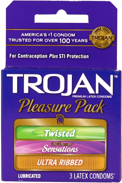 TROJAN PLEASURE PACK 6CT