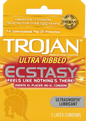 TROJAN ULTRA RIBBED ECSTASY 6CT