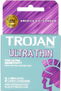 TROJAN ULTRA THIN GRAY 6PK