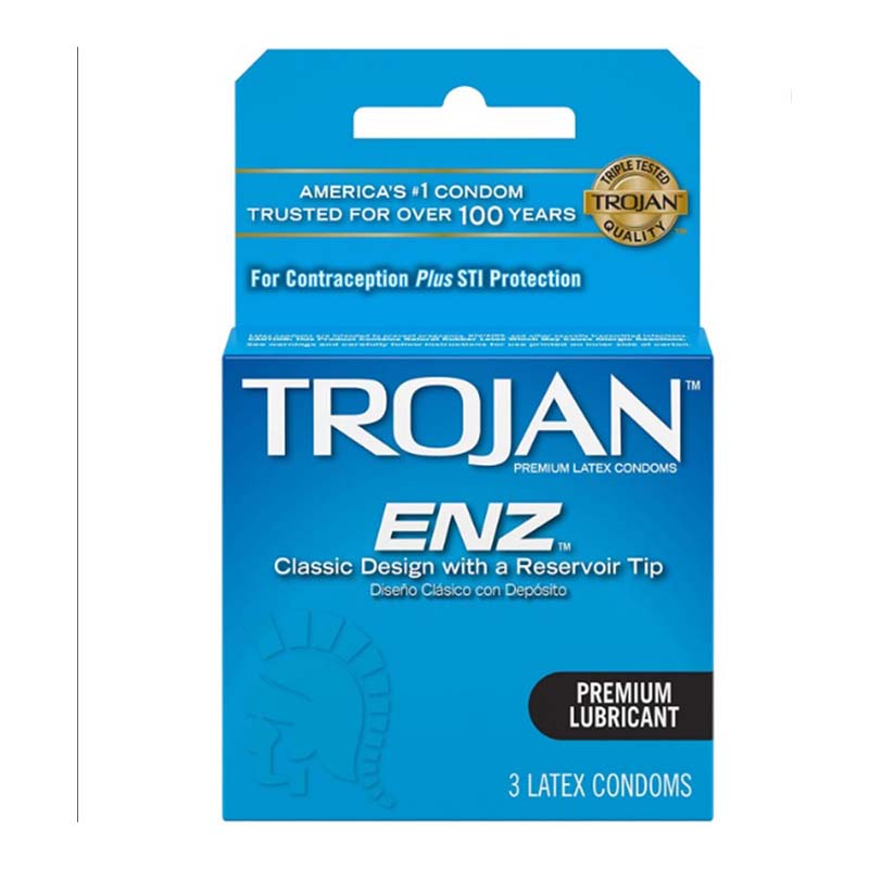 TROJAN ENZ PREMIUM LUBRICANT 6CT