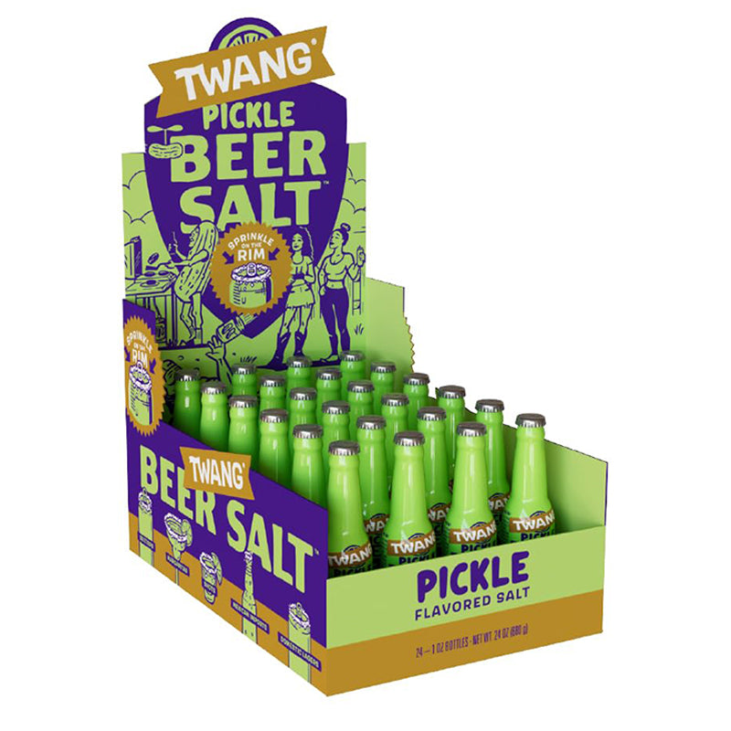 TWANG BEER SALT DILL PICKLE 24CT