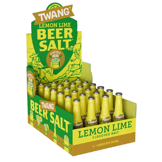 TWANG BEER SALT YELLOW LEMON LIME 24CT