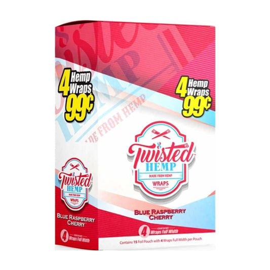 TWISTED HEMP BLUE RASPBERRY CHERRY 4/99