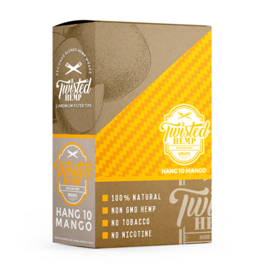 TWISTED HEMP HANG 10 MANGO POUCH