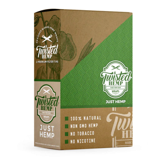 TWISTED HEMP JUST HEMP POUCH 15CT