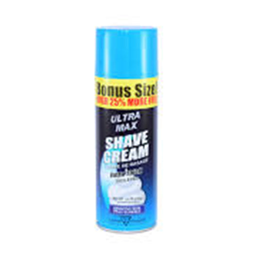ULTRA MAX SHAVE CREAM 14OZ/1CT