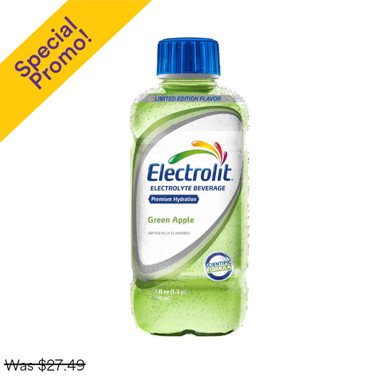 ELECTROLIT GRN-APPLE 12OZ/12CT