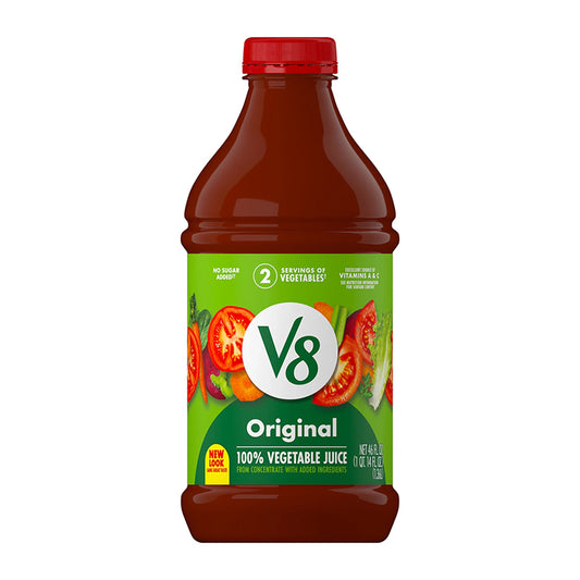 V8 ORIGINAL 100% VEGETABLE JUICE 1QT/6CT