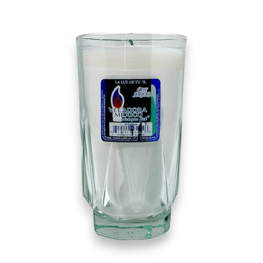 VEL-MEX MICHELADA CRISTAL CANDLE WHITE 1CT