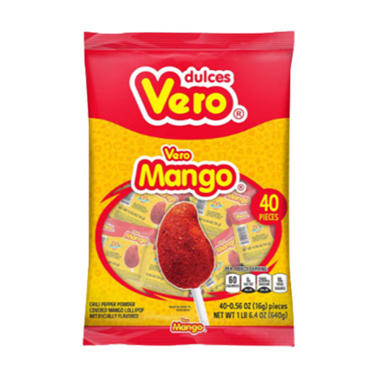 VERO MANGO C/CHILE 40CT