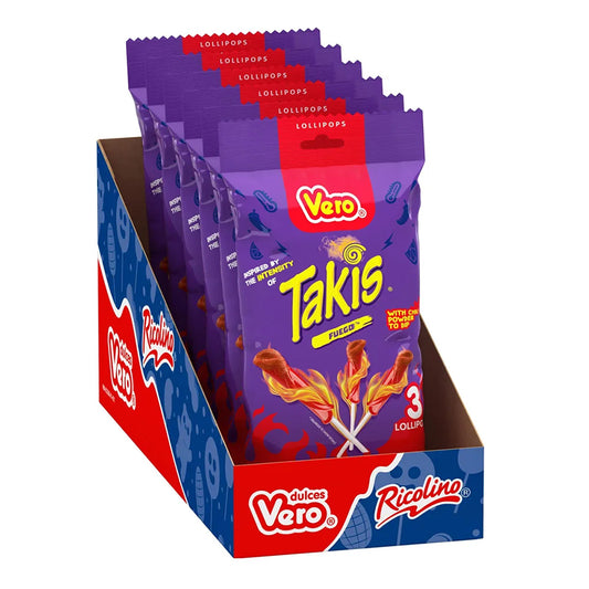 VERO PALETA TAKIS 6CT