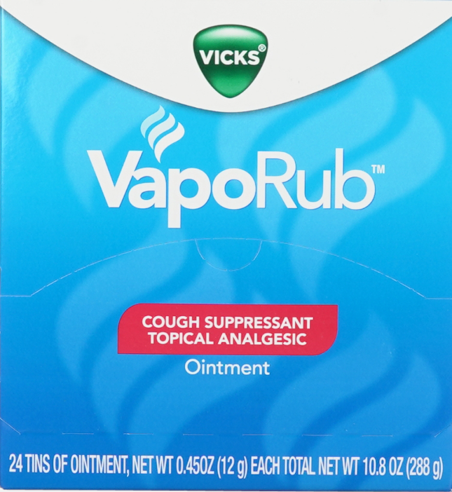 VICKS VAPORUB OINTMENT 24/.45oz