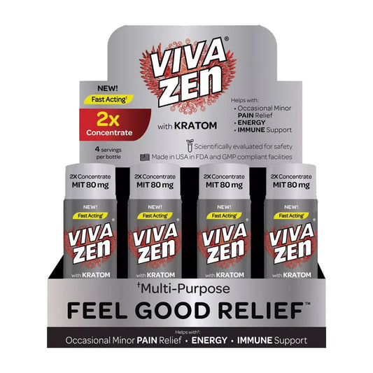 VIVA ZEN W/KRATOM 2X 12CT