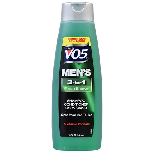 VO5 SHAMPOO MEN 3 IN 1 FRESH ENERGY 15OZ