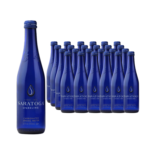 SARATOGA SPARKLING 12OZ/24CT